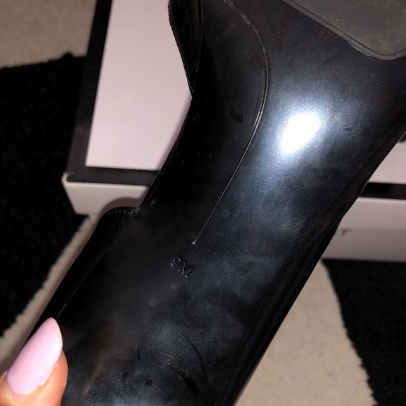 Nine West Black Leather Heels - Picture 4 of 7